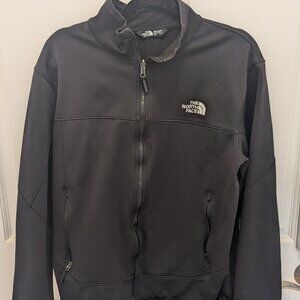 North Face Mens Soft shell zip-up